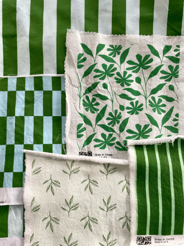 Green, Blue & Cream, oh my!
